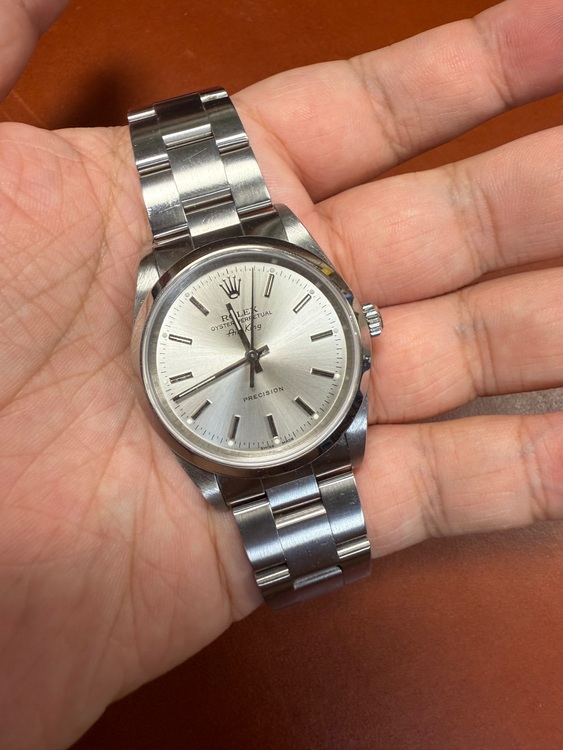 ロレックス エアキング 14000（高級時計）の商品画像 - 査定依頼日：2025年8月22日 - 最高査定価格：600,000円