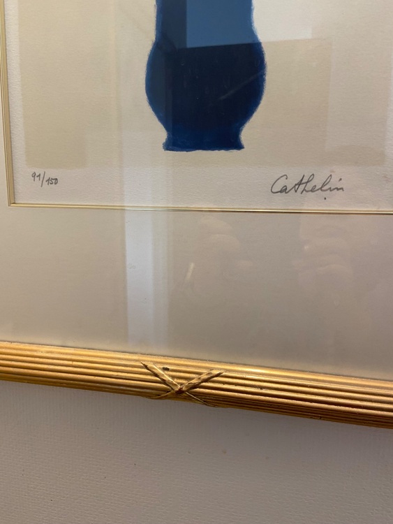 カトランリトグラフ（美術品・骨董品）の商品画像 - 査定依頼日：2025年11月28日 - 最高査定価格：10,000円