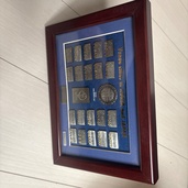 2002年サッカーW杯記念プレート（その他のおもちゃ）の商品画像 - 査定依頼日：2026年7月8日 - 最高査定価格：1,000円