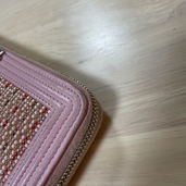 2017 ボーイシャネル ビジュー ピンク 財布（ブランドバッグ）の商品画像 - 査定依頼日：2021年9月19日 - 最高査定価格：15,000円