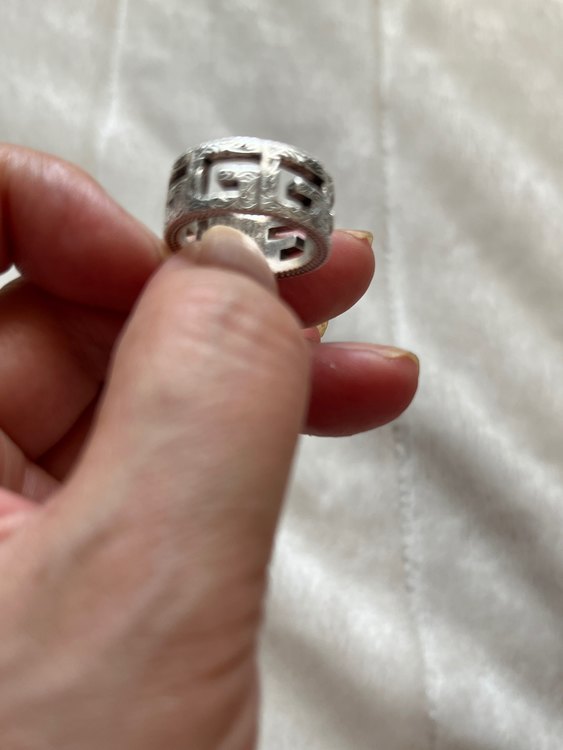 GUCCIスクエアGリングシルバー（金・貴金属）の商品画像 - 査定依頼日：2023年6月4日 - 最高査定価格：35,000円