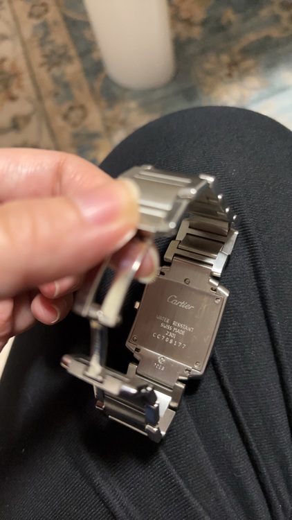 カルティエ タンク （高級時計）の商品画像 - 査定依頼日：2025年7月20日 - 最高査定価格：350,000円