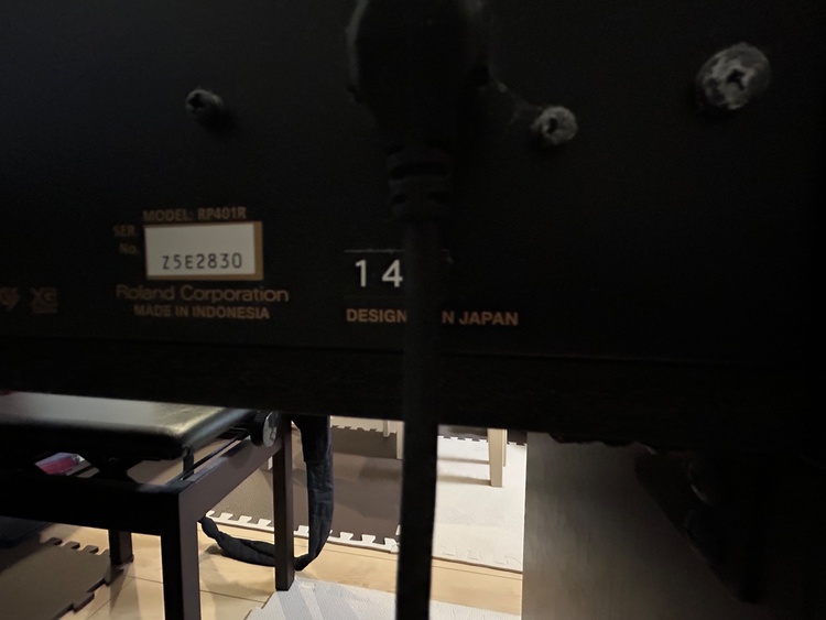 Roland RP401R （ピアノ・楽器・PA機材）の商品画像 - 査定依頼日：2026年2月1日 - 最高査定価格：2,000円