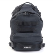 バレンシアガ　アーミー　バックパック　ブラック　ナイロン（ブランドバッグ）の商品画像 - 査定依頼日：2025年8月19日 - 最高査定価格：60,000円