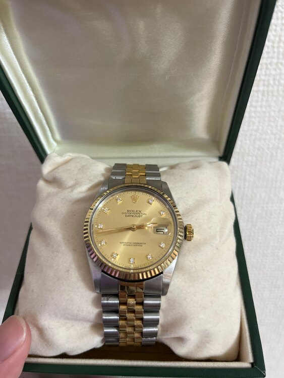 ロレックス デイトジャスト 1601（高級時計）の商品画像 - 査定依頼日：2025年3月8日 - 最高査定価格：620,000円