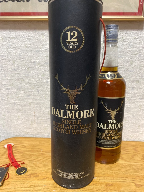 ダルモア 12年　750ml43%（お酒）の商品画像 - 査定依頼日：2025年9月22日 - 最高査定価格：18,000円