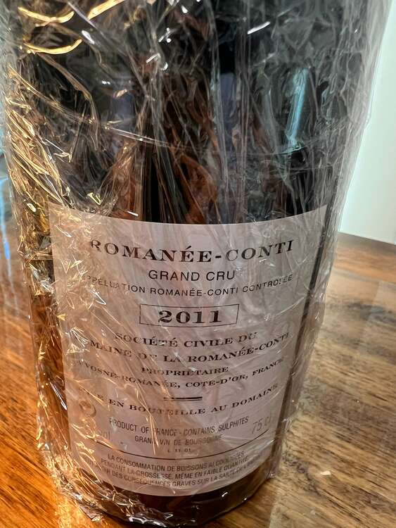 ２０１１年（お酒）の商品画像 - 査定依頼日：2025年1月9日 - 最高査定価格：1,500,000円