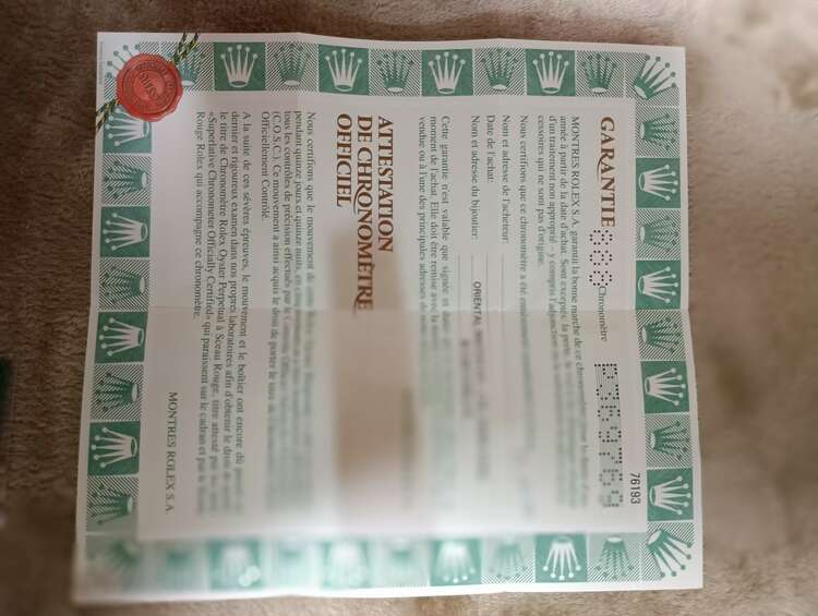 オイスターパーペチュアルコンビ（高級時計）の商品画像 - 査定依頼日：2025年3月15日 - 最高査定価格：420,000円