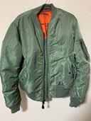 AVIREX MA-1（古着・ファッション）の商品画像 - 査定依頼日：2025年4月13日 - 最高査定価格：3,000円