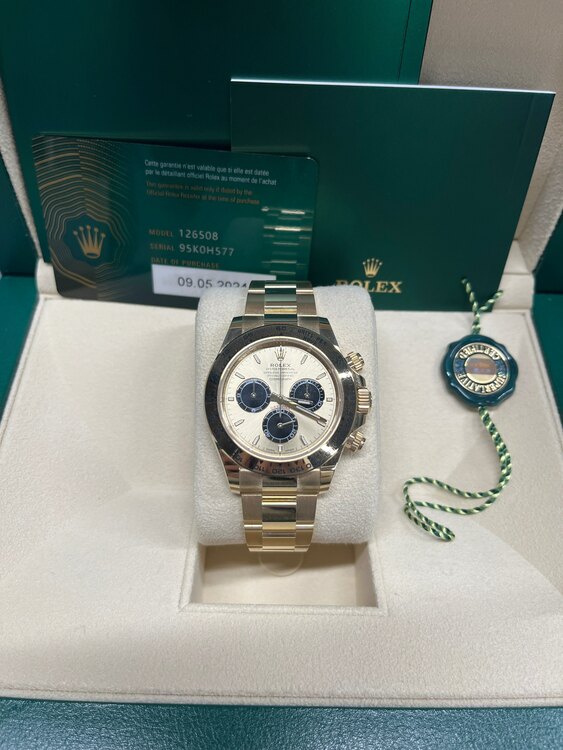 ロレックス ・デイトナ（高級時計）の商品画像 - 査定依頼日：2025年3月10日 - 最高査定価格：7,800,000円