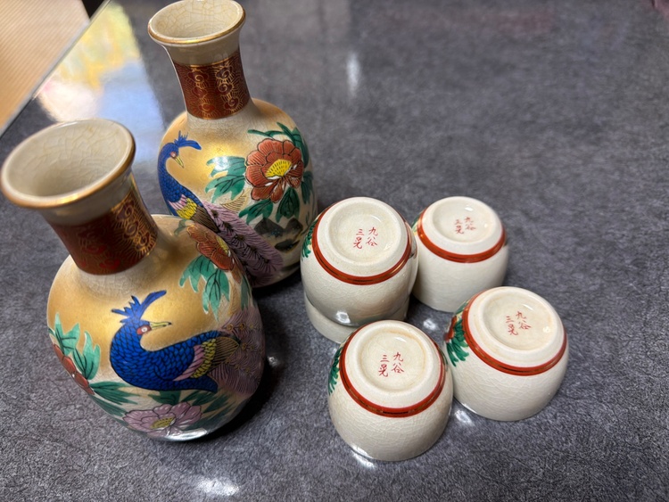 茶箪笥、急須セット、湯呑み（美術品・骨董品）の商品画像 - 査定依頼日：2026年1月10日 - 最高査定価格：5,000円