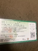 ビットキャッシュ（チケット・金券）の商品画像 - 査定依頼日：2026年4月11日 - 最高査定価格：100,000円