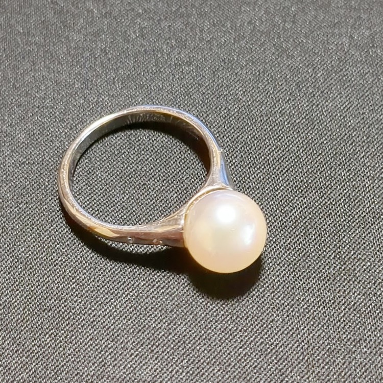 真珠の指輪（宝石）の商品画像 - 査定依頼日：2026年2月17日 - 最高査定価格：36,000円