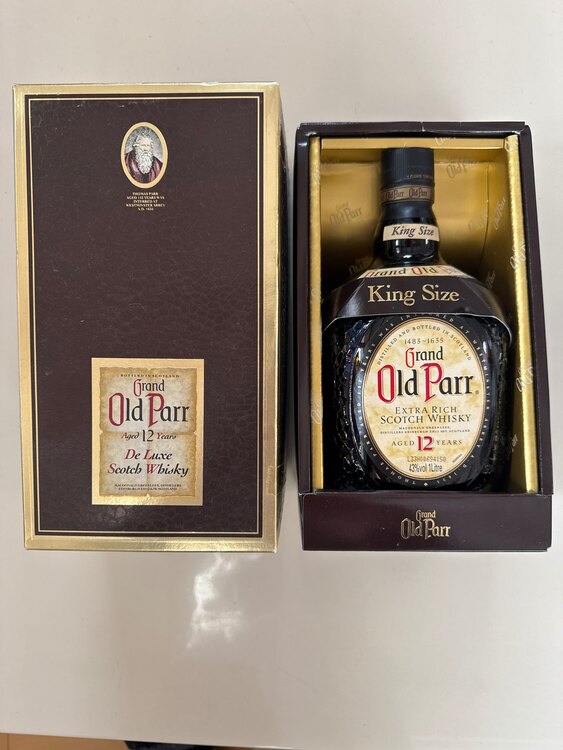 Grand old parr（お酒）の商品画像 - 査定依頼日：2025年1月18日 - 最高査定価格：1,500円