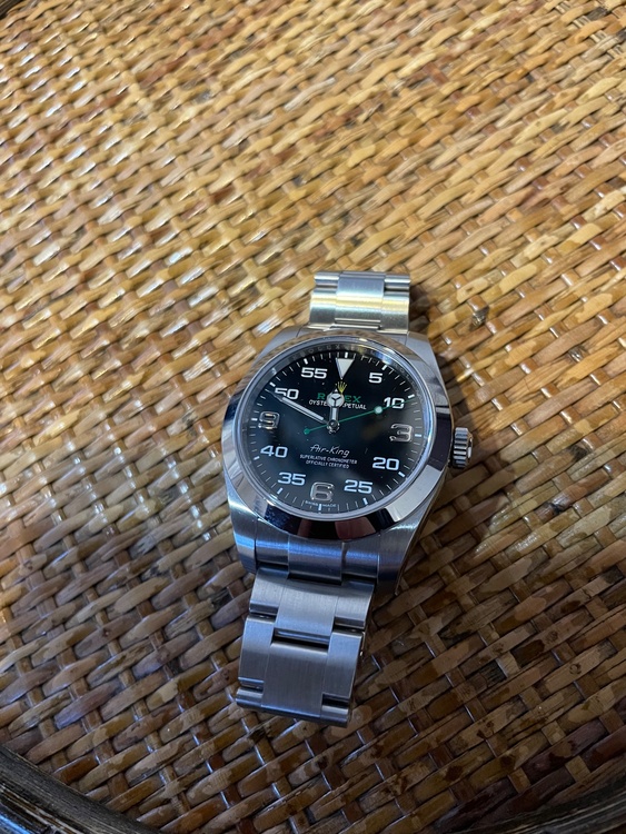 ロレックスエアキング 116900（高級時計）の商品画像 - 査定依頼日：2025年12月29日 - 最高査定価格：980,000円