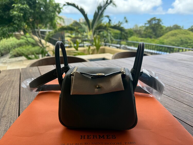 ミニリンディ エトゥープ ゴールド金具 K刻印（ブランドバッグ）の商品画像 - 査定依頼日：2025年5月15日 - 最高査定価格：1,500,000円