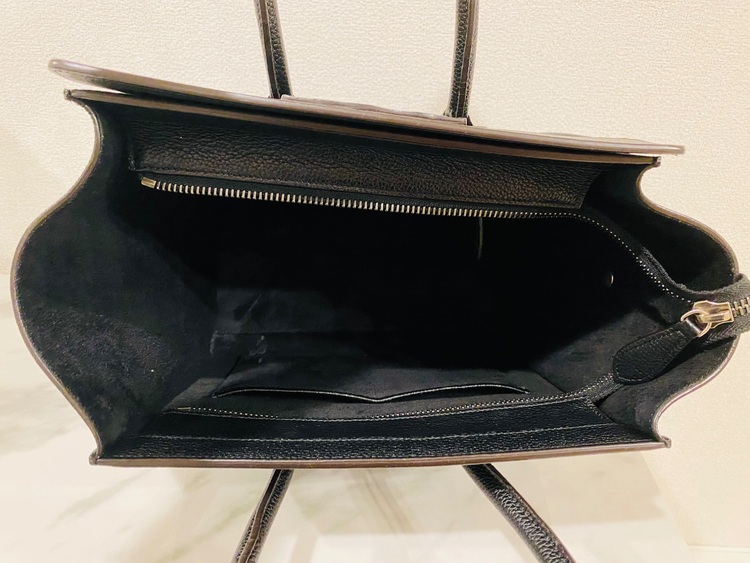 CELINE セリーヌ　ラゲージ マイクロ　黒（ブランドバッグ）の商品画像 - 査定依頼日：2025年8月7日 - 最高査定価格：90,000円