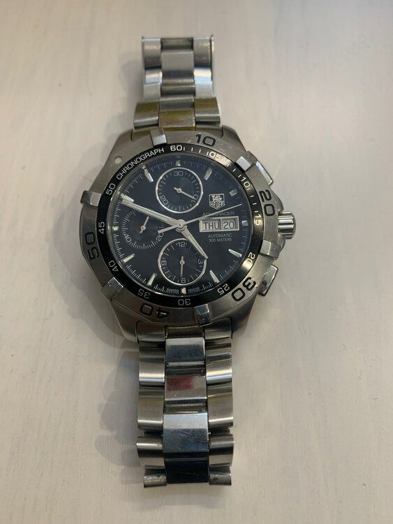 タグホイヤー アクアレーサー RRE460（高級時計）の商品画像 - 査定依頼日：2025年3月20日 - 最高査定価格：105,000円