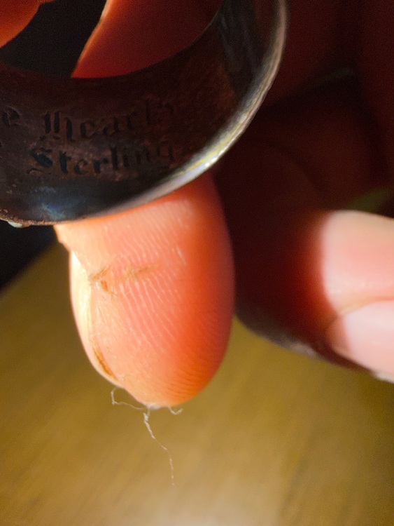 フローラルクロスリング（古着・ファッション）の商品画像 - 査定依頼日：2025年10月17日 - 最高査定価格：25,000円