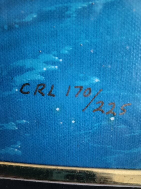 ラッセンサイレントジャーニー（美術品・骨董品）の商品画像 - 査定依頼日：2026年4月4日 - 最高査定価格：10,000円