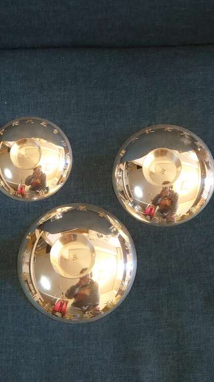 銀盃3点セット純銀造幣局ホールマーク入り約296g（金・貴金属）の商品画像 - 査定依頼日：2025年2月7日 - 最高査定価格：32,000円