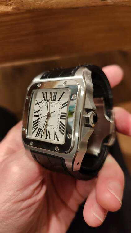 カルティエ サントス （高級時計）の商品画像 - 査定依頼日：2025年4月10日 - 最高査定価格：530,000円