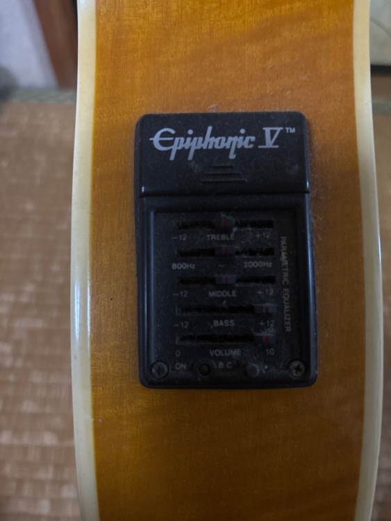 Epiphone PR-6E、韓国製、シリアルY307879、Epiphonic（ピアノ・楽器・PA機材）の商品画像 - 査定依頼日：2026年9月4日 - 最高査定価格：3,000円