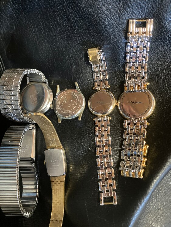 腕時計まとめて6点　ランセルペア、シチズンホーマー21jewel.アルバ、COP（高級時計）の商品画像 - 査定依頼日：2025年4月27日 - 最高査定価格：7,000円