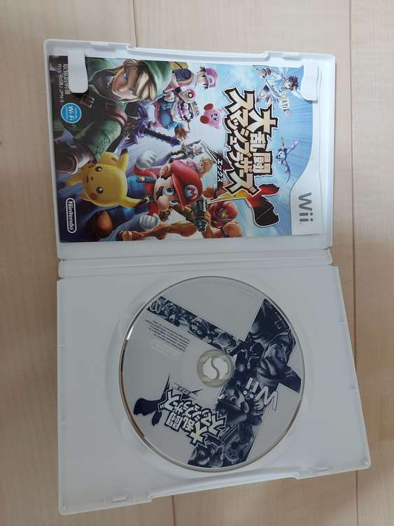 Wii　大乱闘スマッシュブラザーズ（ゲーム機本体・ゲームソフト）の商品画像 - 査定依頼日：2022年9月25日 - 最高査定価格：50円