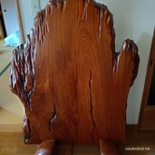 屋久杉衝立（美術品・骨董品）の商品画像 - 査定依頼日：2026年7月23日 - 最高査定価格：5,000円