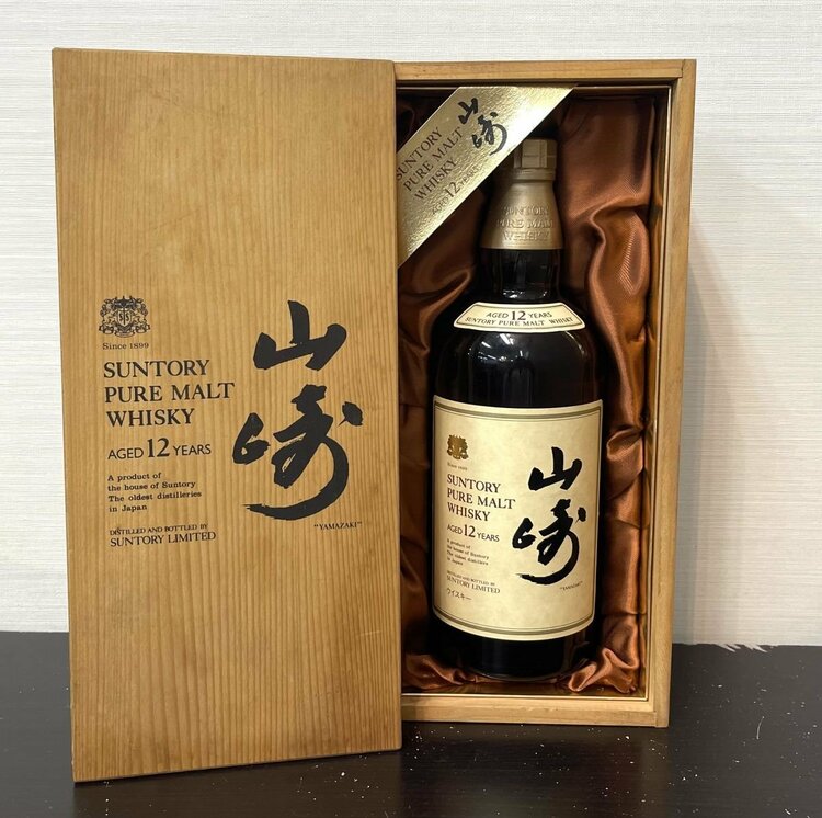 ウイスキー サントリー山崎（お酒）の商品画像 - 査定依頼日：2026年7月24日 - 最高査定価格：40,000円