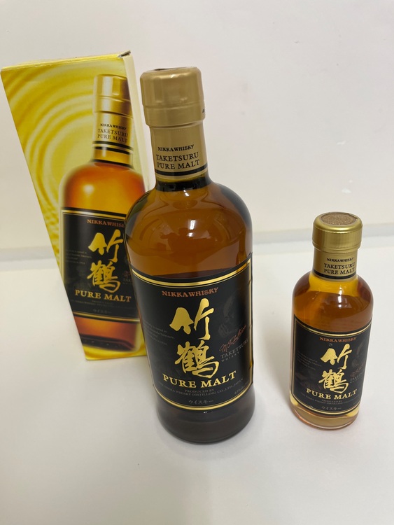 竹鶴　700ml 竹鶴　180ml（お酒）の商品画像 - 査定依頼日：2025年8月13日 - 最高査定価格：7,200円