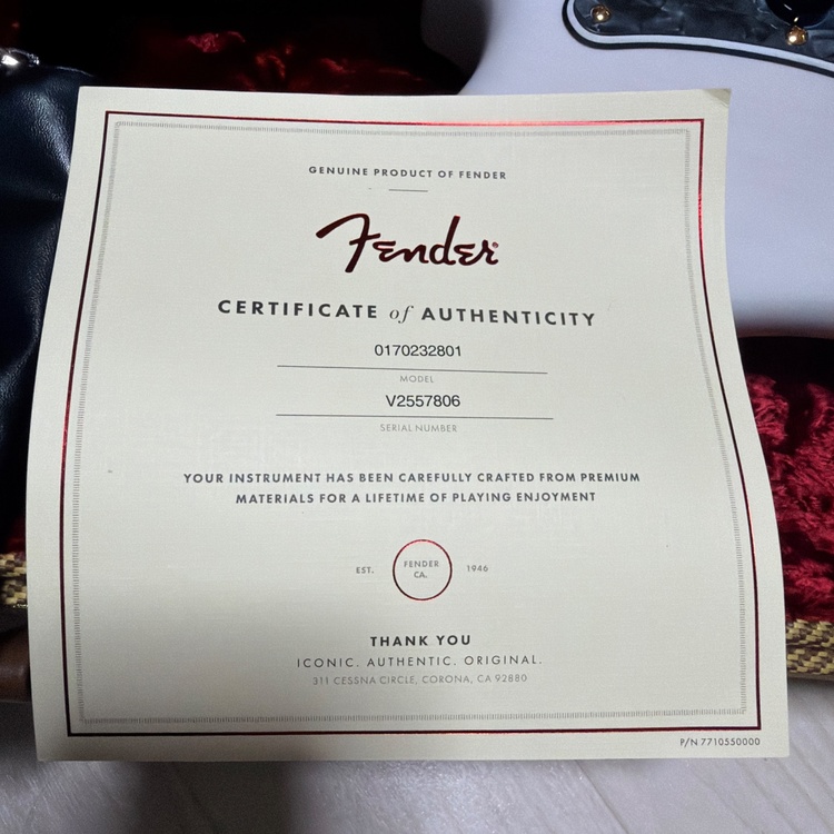 Fender FSR Limited Edition American Vint（ピアノ・楽器・PA機材）の商品画像 - 査定依頼日：2026年5月12日 - 最高査定価格：150,000円
