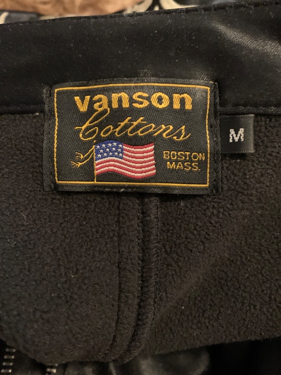 VANSON革ジャン（古着・ファッション）の商品画像 - 査定依頼日：2026年8月22日 - 最高査定価格：5,500円