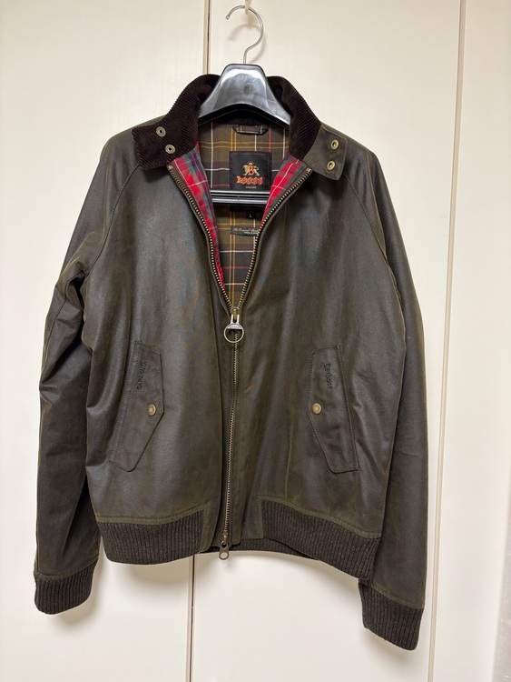 Barbour x Baracuta Porton G9 オリーブ（古着・ファッション）の商品画像 - 査定依頼日：2025年11月14日 - 最高査定価格：18,500円