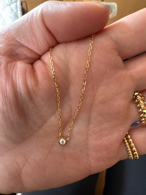 カルティエ ダムール ネックレス、XS（金・貴金属）の商品画像 - 査定依頼日：2025年5月11日 - 最高査定価格：74,000円