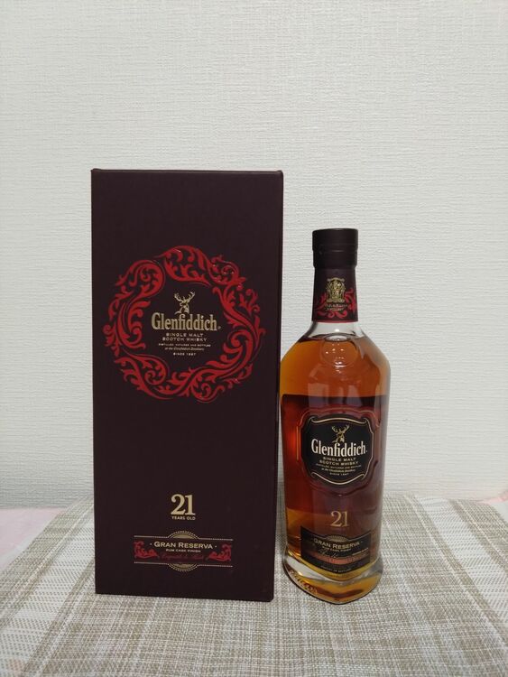 グレンフィディック　２１年（お酒）の商品画像 - 査定依頼日：2025年7月21日 - 最高査定価格：611,000円