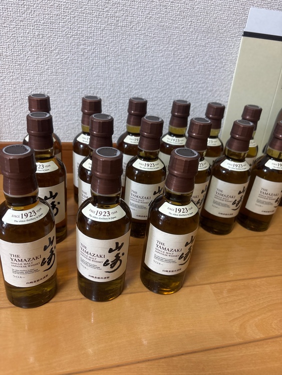サントリー　山崎　白州（お酒）の商品画像 - 査定依頼日：2026年6月7日 - 最高査定価格：52,800円