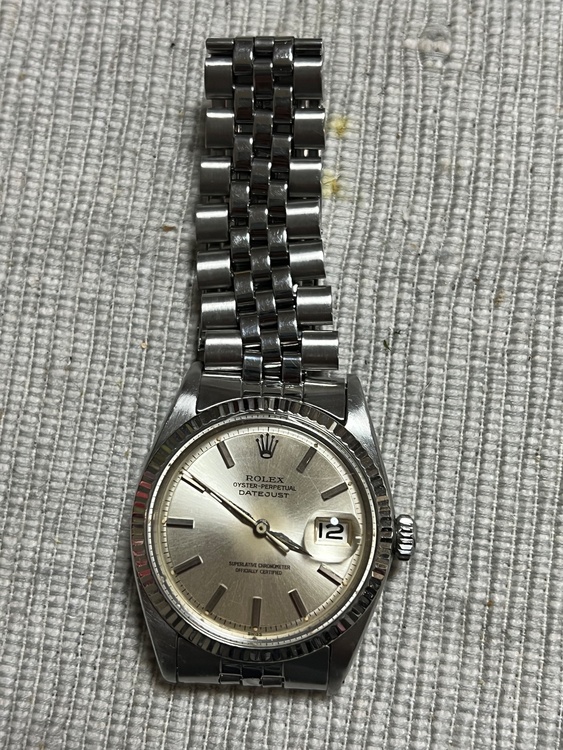 ロレックス デイトジャスト 160（高級時計）の商品画像 - 査定依頼日：2025年12月12日 - 最高査定価格：750,000円