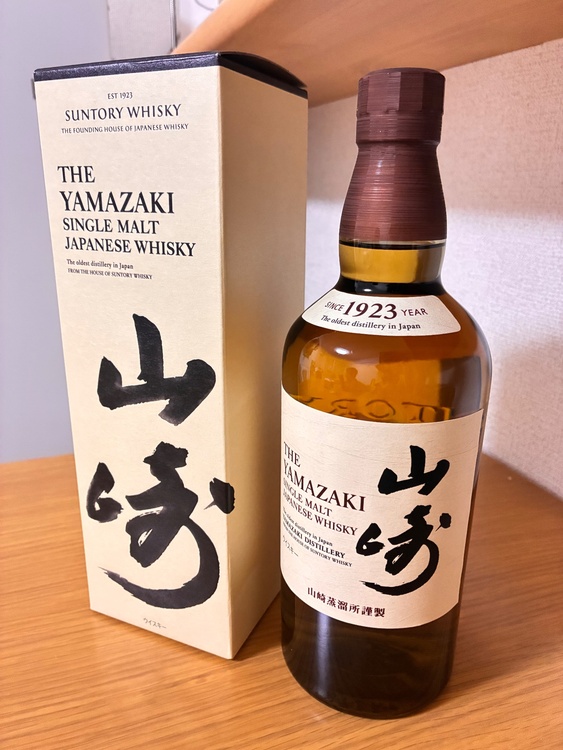 ウイスキー サントリー山崎（お酒）の商品画像 - 査定依頼日：2026年6月12日 - 最高査定価格：10,500円