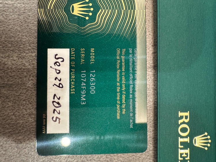 126300-0019 ミントグリーン（高級時計）の商品画像 - 査定依頼日：2025年10月2日 - 最高査定価格：1,050,000円