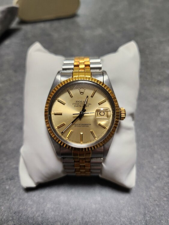 ロレックス デイトジャスト 16013（高級時計）の商品画像 - 査定依頼日：2025年12月21日 - 最高査定価格：850,000円