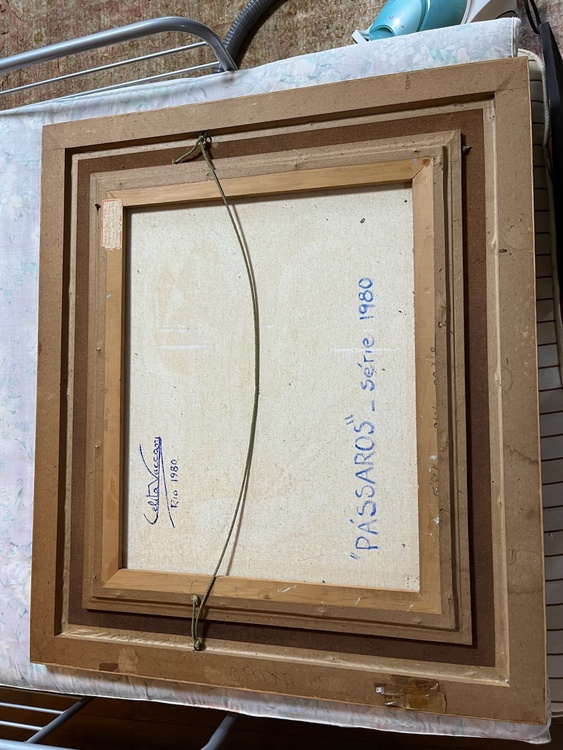 ブラジルの女性芸術家 Celita Vaccani（セリータ・ヴァッカーニ）（美術品・骨董品）の商品画像 - 査定依頼日：2026年4月12日 - 最高査定価格：3,000円