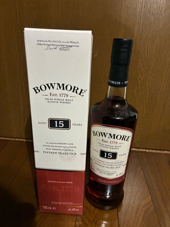 ボウモア18年（お酒）の商品画像 - 査定依頼日：2026年6月12日 - 最高査定価格：11,000円