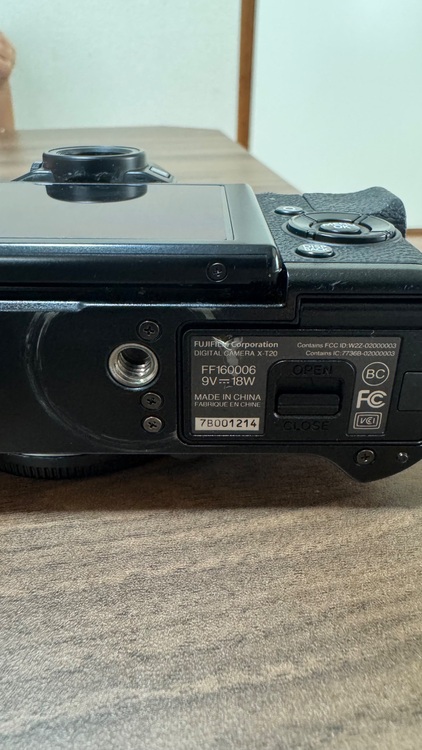 X－T20（カメラ）の商品画像 - 査定依頼日：2025年10月4日 - 最高査定価格：90,000円