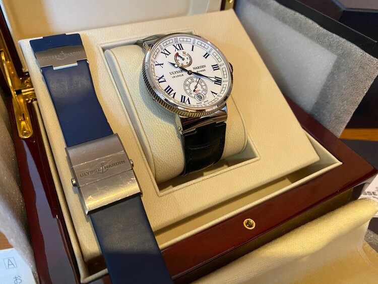 その他 その他 ユリスナルダン　マリンクロノメーター　1183-126（高級時計）の商品画像 - 査定依頼日：2025年3月26日 - 最高査定価格：350,000円