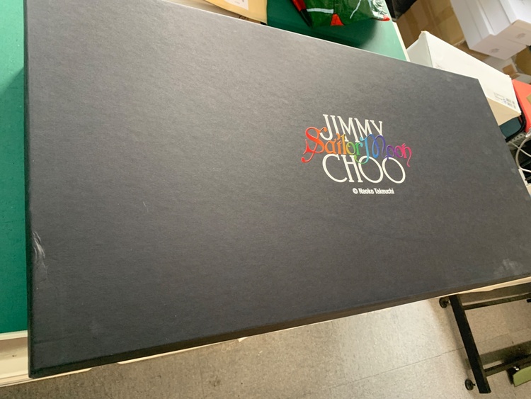 Jimmy Chooとセーラームーンコラボブーツ（古着・ファッション）の商品画像 - 査定依頼日：2026年3月22日 - 最高査定価格：50,000円