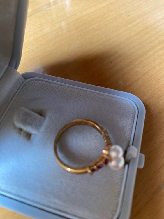 指輪（金・貴金属）の商品画像 - 査定依頼日：2025年5月22日 - 最高査定価格：34,000円