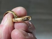 カルティエトリニティリングA1854K（金・貴金属）の商品画像 - 査定依頼日：2026年1月25日 - 最高査定価格：140,000円