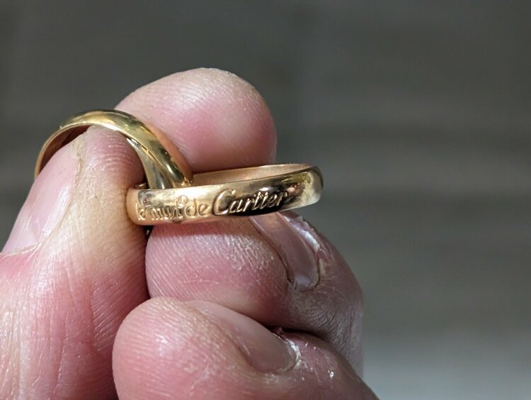 カルティエトリニティリングA1854K（金・貴金属）の商品画像 - 査定依頼日：2026年1月25日 - 最高査定価格：140,000円